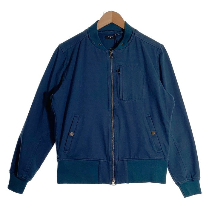 TMT ティーエムティー 16SS SWEAT DESIGN BLOUSON スウェットデザインブルゾン ジャケット ネイビー TJK-S1607 Size 不明 福生店