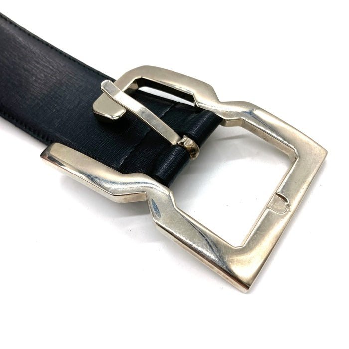 DOLCE&GABBANA ドルチェアンドガッバーナ DGバックル レザーベルト ブラック Size 100cm-40インチ 瑞穂店