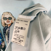 glamb グラム Chloe CS クロエカットソー プリントTシャツ GB17AT/CS04 ライトブルー Size 4 福生店