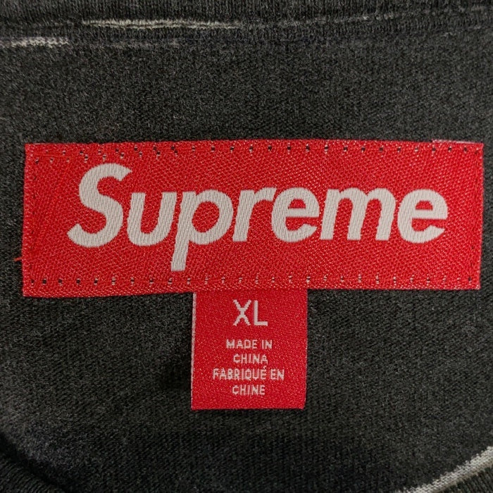 SUPREME シュプリーム 23AW Overprint Knockout S/S Top オーバープリント ノックアウト ショートスリーブトップ Tシャツ ブラック Size XL 福生店