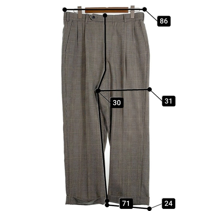 Brooks Brothers ブルックスブラザーズ グレンチェック 2タック ウール