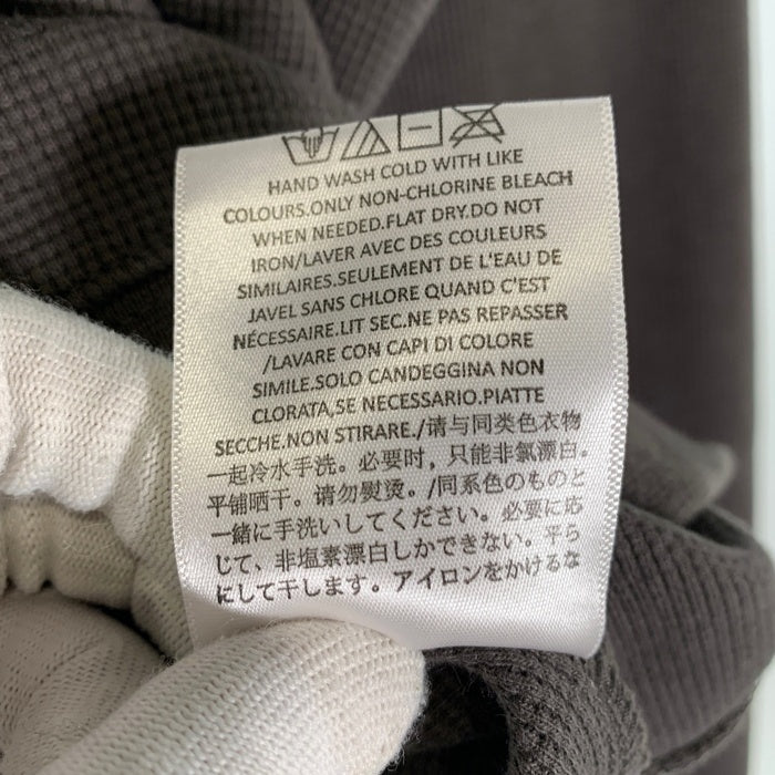 FEAR OF GOD フィアオブゴッド ESSENTIAL エッセンシャル LS POLO 長袖 ポロシャツ チャコール オフブラック Size M 福生店