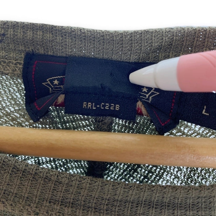 RRL ダブルアールエル サーマルカットソー オリーブ Size L 福生店