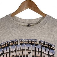 90's NFL 49ers フォーティナイナーズ SUPER BOWL CHAMPIONS クルーネックスウェットトレーナー グレー STARTER Size XL 福生店