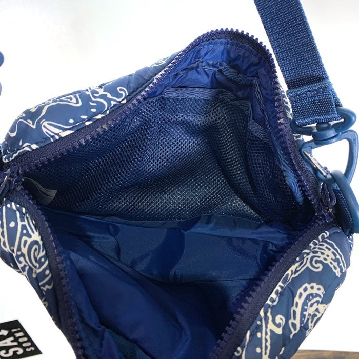 SUPREME シュプリーム 22AW Puffer Side Bag Blue Paisley パファーサイド バッグ ブルー ペイズリー 福生店