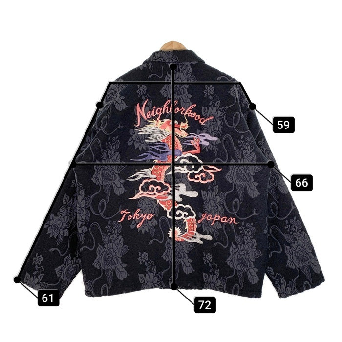 NEIGHBORHOOD ネイバーフッド 23AW スーベニアジャケット ベトジャン ブラック 232UTNH-JKM04 Size XL 福生店