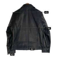 Mutimer Leather Jacket ジップアップ レザージャケット ブラック Size S 福生店