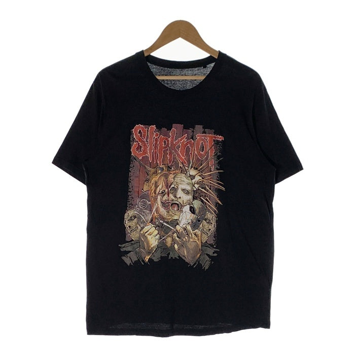 SlipKnot スリップノット プリント Tシャツ オフィシャル 現行 ブラック Size L 福生店