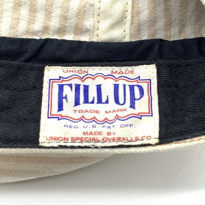 FREEWHEELERS フリーホイーラーズ FILL UP ヒッコリーストライプ ワークキャップ 福生店