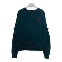 Polo by Ralph Lauren ポロラルフローレン コットン ニット トレーナー グリーン Size L 瑞穂店