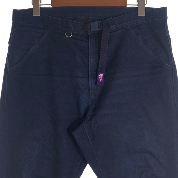 THE NORTH FACE PURPLE LABEL ノースフェイス パープルレーベル Webbing Belt Denim Pants ウェビングベルト デニムパンツ インディゴ NT5050N Size 36 福生店
