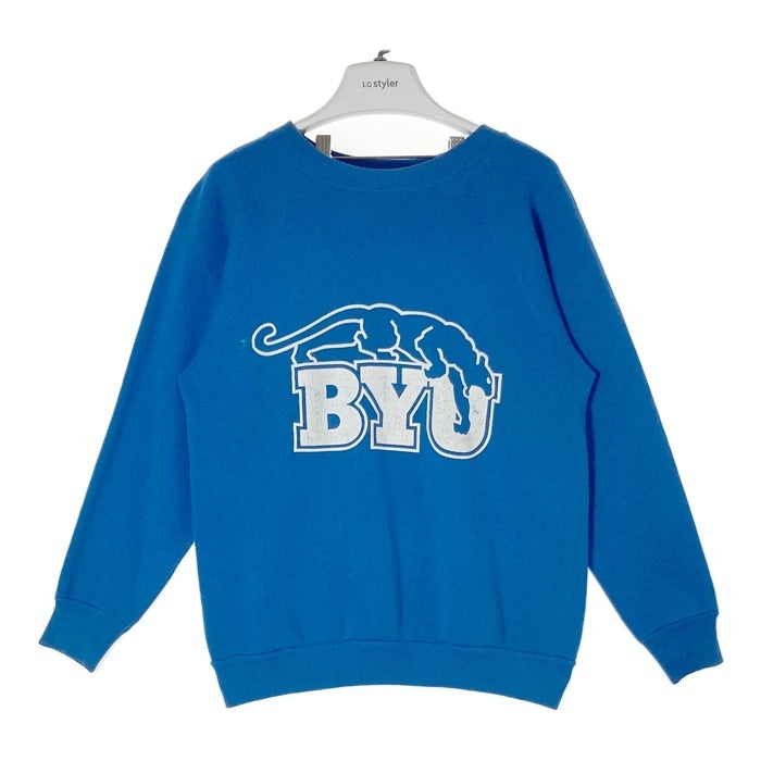Velva Sheen ヴェルバシーン 80s USA製 BYU スウェットトレーナー ブルー sizeM 瑞穂店