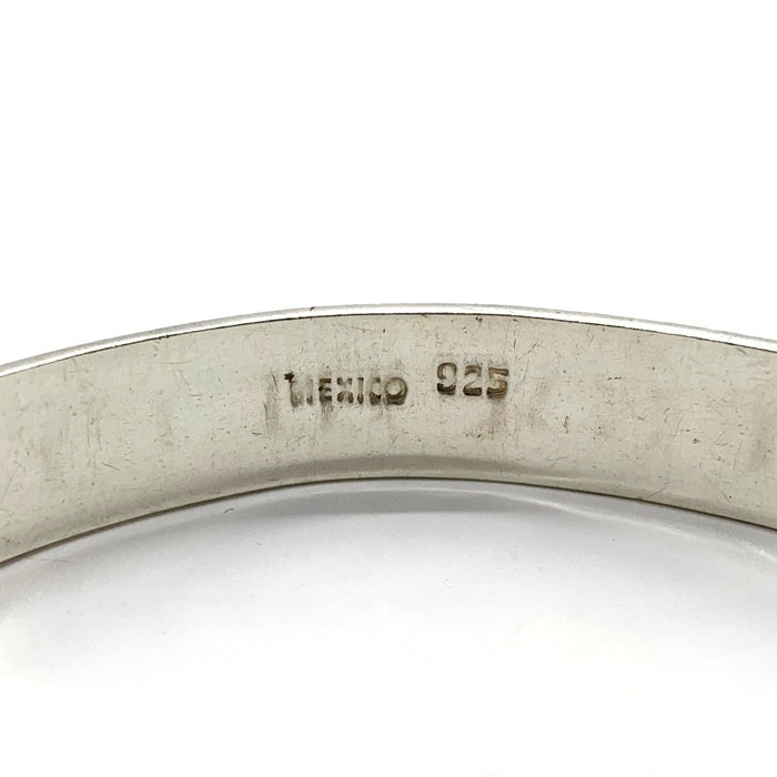 10mm スタンプワーク シルバーバングル MEXICO 925 福生店