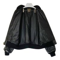 VANSON バンソン TJ USA製 レザー チームジャケット ブラック size42 瑞穂店