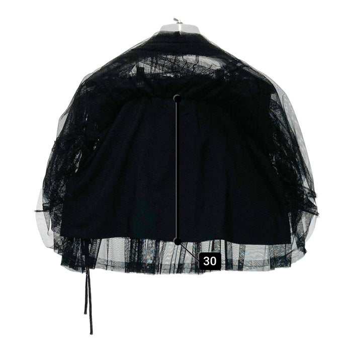 DIESEL ディーゼル フリル デニム切替 ミニスカート ブラック sizeS 瑞穂店