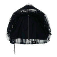 DIESEL ディーゼル フリル デニム切替 ミニスカート ブラック sizeS 瑞穂店