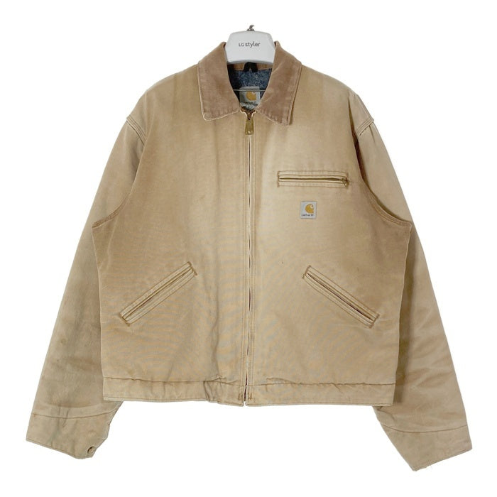 Carhartt カーハート J01 BRN 裏ブランケット デトロイトジャケット USA製 ブラウン size44 瑞穂店