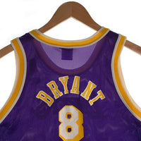 90's Champion チャンピオン LAKERS レイカース KOBE BRYANT コービーブライアント ネイビー イエロー メキシコ製 Size L(14-16) 福生店