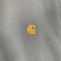 CARHARTT WIP カーハートワークインプログレス S/S CHASE T-SHIRT チェイスTシャツ 刺繡 ライトブルー Size M 福生店