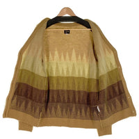 NEEDLES ニードルス 22AW Mohair Cardigan Zigzag モヘア カーディガン ジグザグ LQ274 イエロー ベージュ LQ274 Size L 福生店