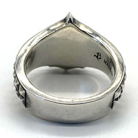 BLESS ブレス SV925 シルバー スターモチーフリング Size 19号 福生店