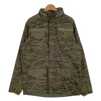 TD APPAREL Tactical Distributors コットン フィールドジャケット 総柄 グリーン Size L 福生店