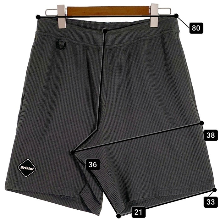 F.C.Real Bristol エフシー レアル ブリストル 24SS TECH WAFFLE TEAM RELAX SHORTS テック ワッフル チーム リラックス ショーツ ショート ハーフパンツ チャコールグレー FCRB-240038 Size L 福生店