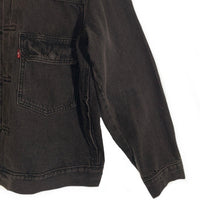 LEVI'S リーバイス TYPEⅡトラッカー デニム ジャケット ブラック A7632-0002 Size L 福生店