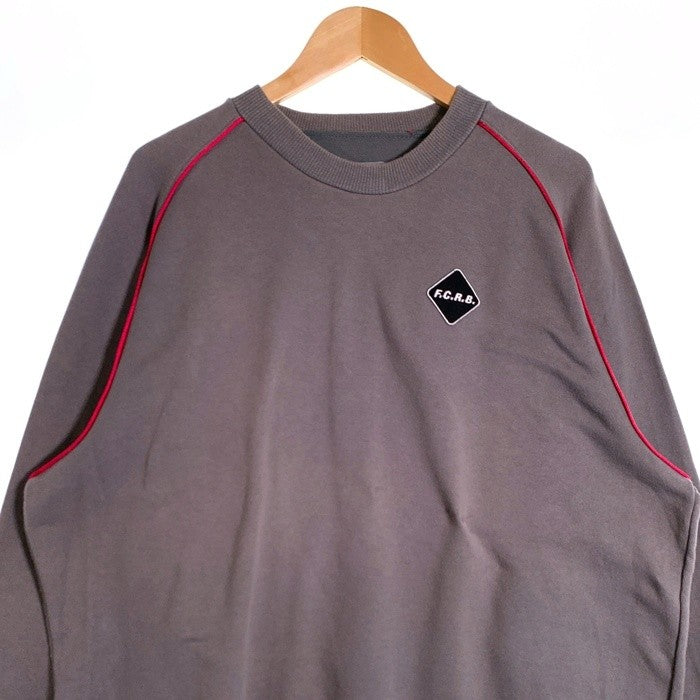 90-00's NIKE ナイキ F.C.R.B. エフシーレアルブリストル フリーダムスリーブ スウェットトレーナー ワッペン 刺繡 グレー Size M 福生店