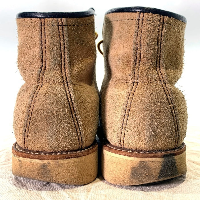 RED WING レッドウィング Irish Setter スエード アイリッシュセッター 6インチ ワークブーツ ベージュ 8173 USA製 Size 6E 24cm RED WING レッドウィング Irish Setter スエード アイリッシュセッター