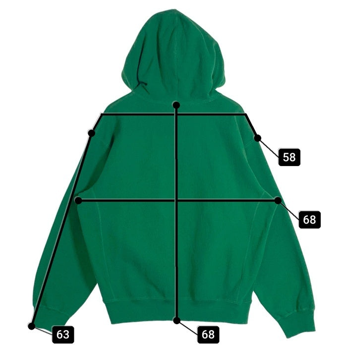 SUPREME シュプリーム 24FW Box Logo Hooded Sweatshirts ボックスロゴ プルオーバー フーディー パーカー グリーン Size L 福生店