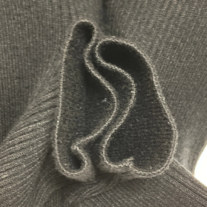 Darich ダーリッチ ハーフジップリブニットワンピース ブラック sizeL 瑞穂店