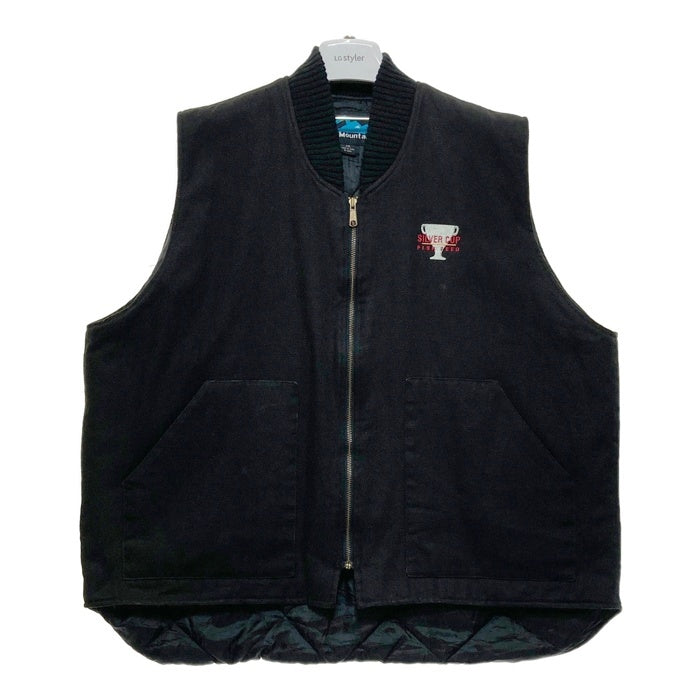 Tri-Mountain トライマウンテン 企業ロゴ ダックベスト ブラック size2XL 瑞穂店