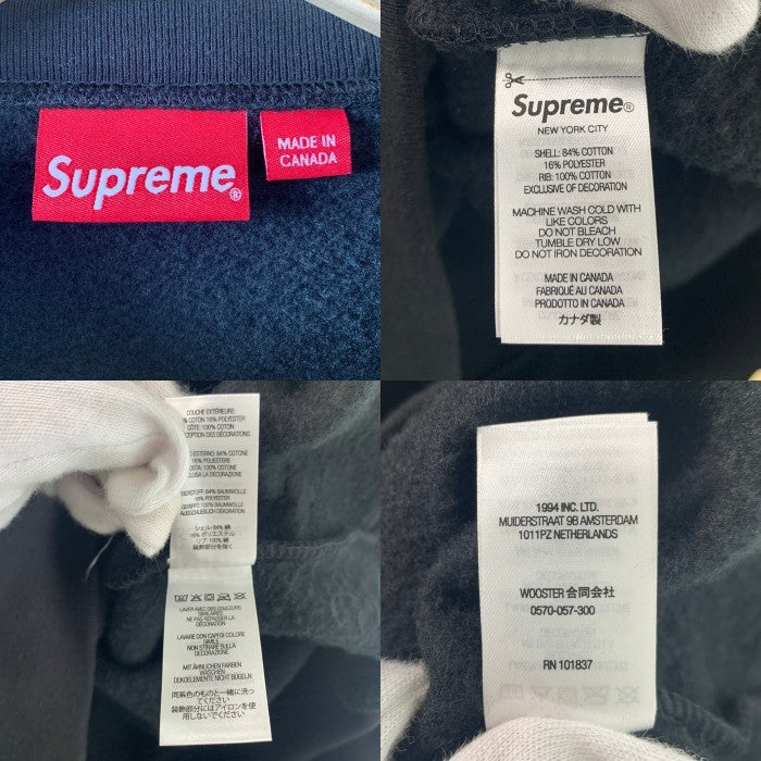 SUPREME シュプリーム 22AW Box Logo Crewneck ボックスロゴ クルーネックスウェットトレーナー ブラック 赤ボックス Size XXL 福生店