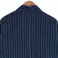 Carhartt WIP カーハートワークインプログレス DREWE CHORE COAT ドリューチョアコート カバーオール ストライプ ネイビー I034823.2RU Size S 福生店