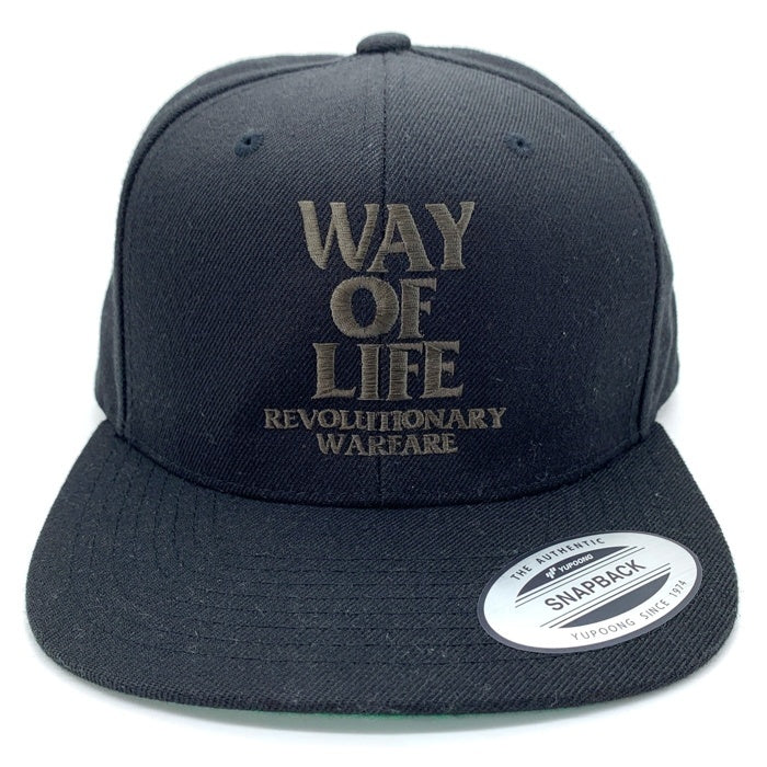 RATS ラッツ WAY OF LIFE スナップバック キャップ ブラック 福生店