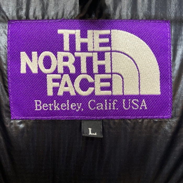THE NORTH FACE ノースフェイス パープルレーベル ロングセロー ダウンジャケット ブラック 光電子 ND2661N Size L 瑞穂店