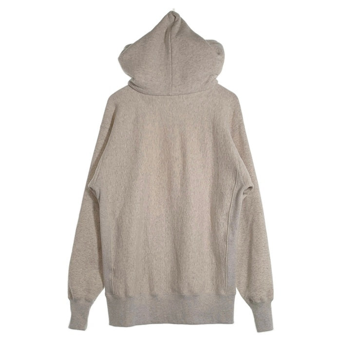 Champion チャンピオン REVERSE WEAVE リバースウィーブ  TRUE TO ARCHIVES トゥルー トゥー アーカイブス 後付け 復刻 タタキタグ プルオーバー フーディー パーカー アッシュグレー C3-Q131 Size L 福生店