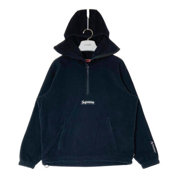 Supreme シュプリーム 24FW Polartec Facemask Half Zip Hooded Sweatshirt ポーラーテック ハーフジップ スウェットパーカー ブラック sizeS 瑞穂店