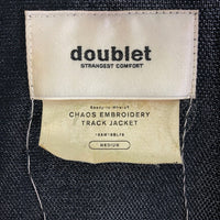 doublet ダブレット 18AW18BL78 CHAOS EMBROIDERY TRACK JACKET ブラック sizeM 瑞穂店