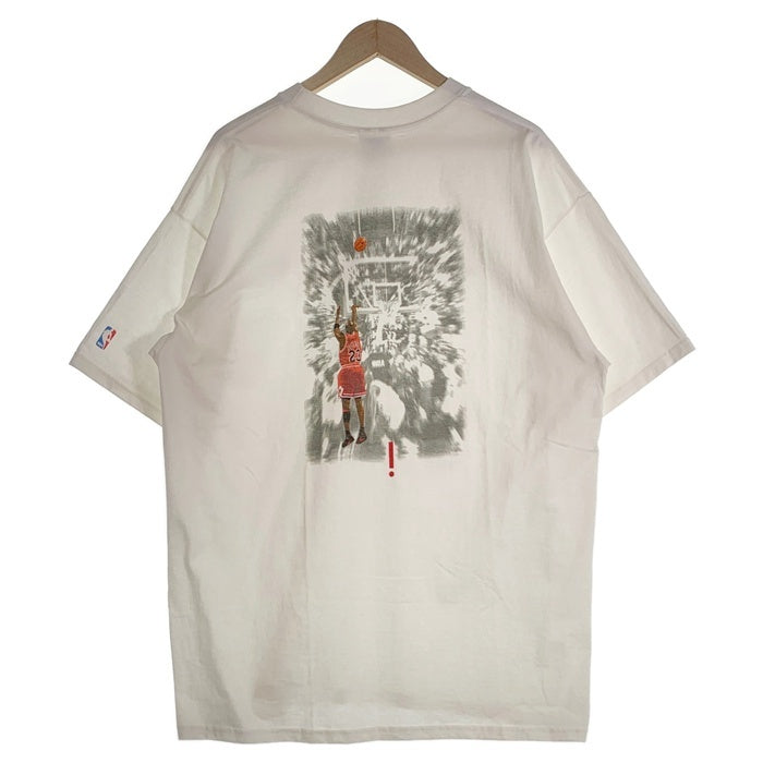90's NIKE ナイキ JORDAN the best ever... マイケルジョーダン ラストショット プリントTシャツ ホワイト メキシコ製 Size XL 福生店