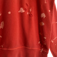 DSQUARED2 ディースクエアード ダメージ加工 クルーネック スウェット ピンク S74GU0677 Size M 福生店