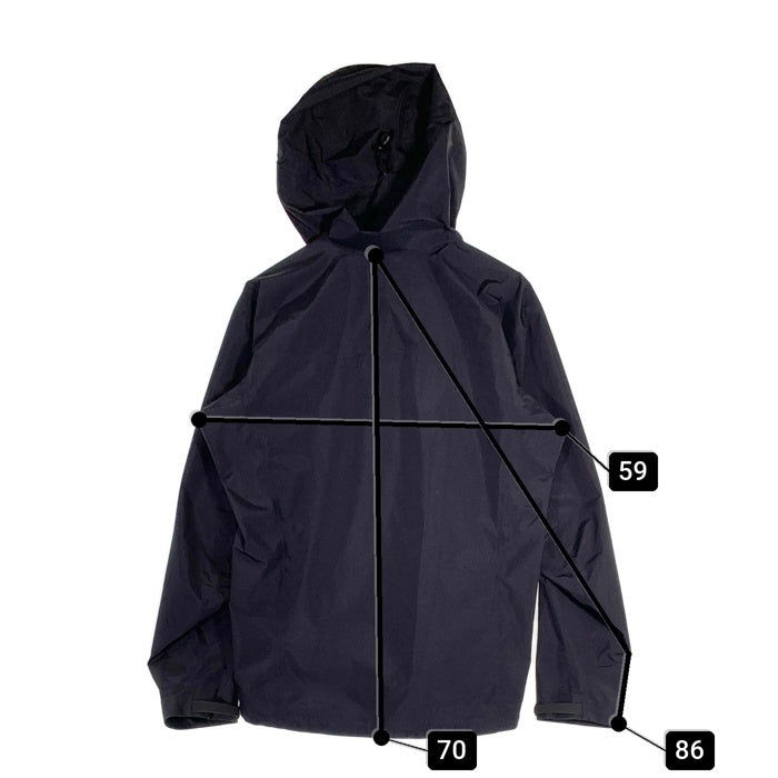 ARC`TERYX アークテリクス  Beta SL Jacket ベータ ナイロンジャケット マウンテンパーカー GORE-TEX ブラック 10968-89497-12/15 Size S 福生店