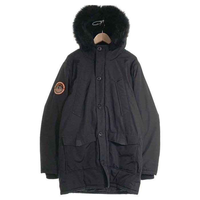 Superdry スーパードライ Everest Parka エベレストパーカー 中綿ジャケット ブラック M5000040A Size XL 福生店