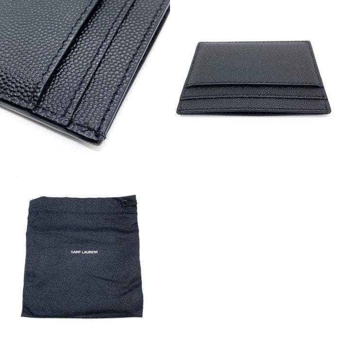 SAINT LAURENT サンローラン レザーカードケース ブラック GUE375946 福生店