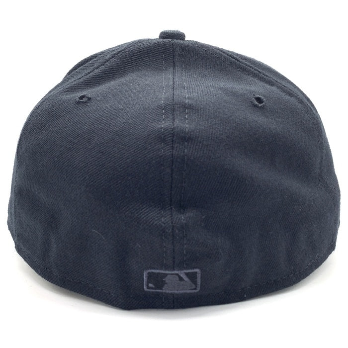 90's New Era ニューエラ MLB ニューヨーク・ヤンキース 59FIFTY ベースボールキャップ ブラック ウール USA製 Size 7 3/8 (58.7cm) 福生店