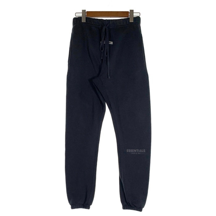 FOG ESSENTIALS エッセンシャルズ フロントラバーパッチ スウェットパンツ ブラック Size S 福生店