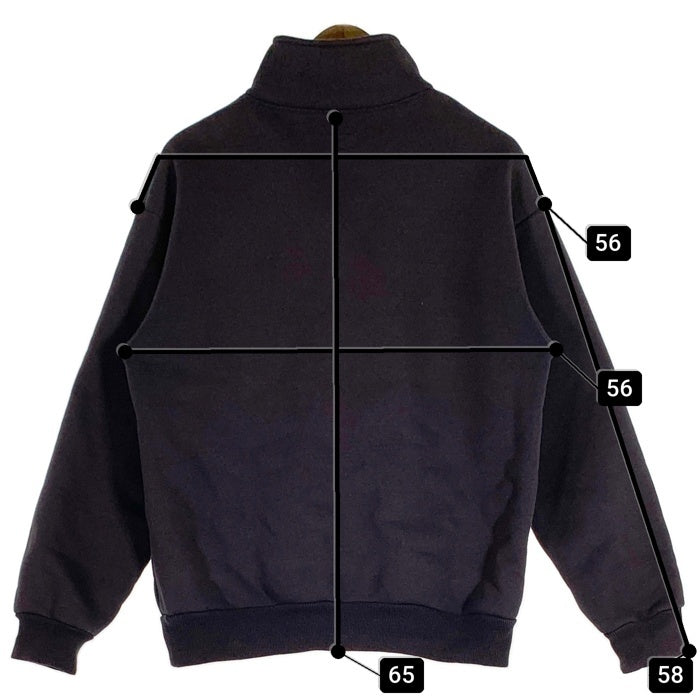 Schott ショット HEAVY WEIGHT HALF ZIP SWEAT ヘビーウェイト ハーフジップ スウェット ブラック Size L 福生店