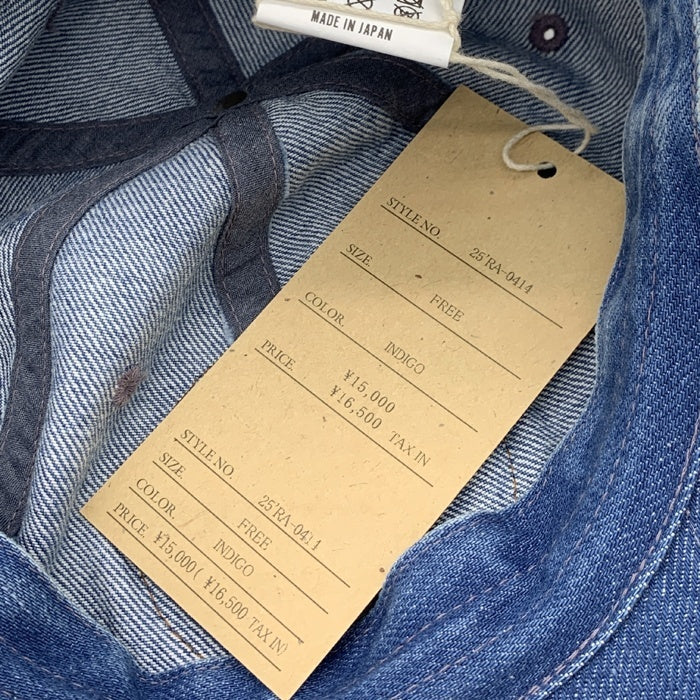 RATS ラッツ 25SS DENIM DAD CAP デニム ダッドキャップ インディゴ 25’RA-0414 福生店