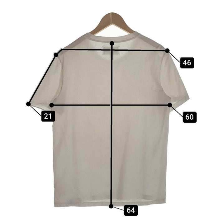 Maison Martin Margiela メゾンマルタンマルジェラ クルーネックTシャツ ホワイト プレーン S50GC0380 Size 48 福生店